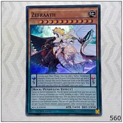 Zefraath - MACR-EN030 - Super Rare 1st Edition Yugioh - Image 1