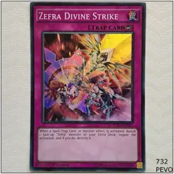 Zefra Divine Strike - PEVO-EN051 - Super Rare 1st Edition Yugioh - Image 1
