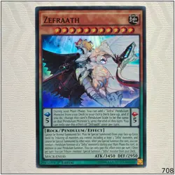Zefraath - MACR-EN030 - Super Rare 1st Edition Yugioh - Image 1