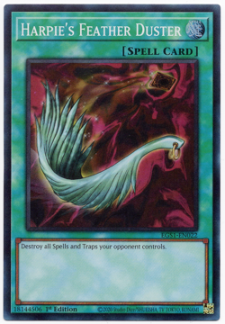 Harpie's Feather Duster EGO1-EN022 Super Rare NM Yu-Gi-Oh! TCG #2 - Image 1