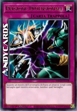 PRIGIONE DIMENSIONALE (Dimensional Prison) Rara Oro • MAGO IT158 • 1Ed • Yugioh! - Image 1