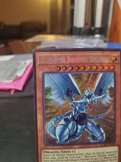 Blue-Eyes Shining Dragon LCKC Legendary Collection Kaiba Unlimited Secret Rare - Image 3