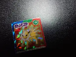 Pokemon Bros GB Pocket Mini Card Prism Holo Jolteon #6331 LP - Image 3