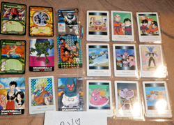 Dragon Ball Z Lot Of 18 cards Foils some Rares Card - Image 1
