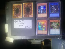Yugioh Lot Of Cards - 4 Super Rare TCG Japanese Secret Utility Box Set Near Mint - Image 2