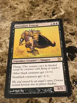 ASCENDANT EVINCAR Magic the Gathering MTG 10th Edition - Image 1