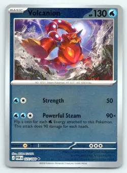 MTG Volcanion Reverse Holo Uncommon ME03: Perfect Order (POR) 025/088 NM Magic - Image 1
