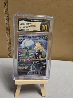 Pokemon Cynthias Roserade (sv9a 065) Heat Wave Arena Pristine 10 CGC JP - Image 1