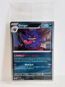 Gengar EB Games Promo -SEALED Pokemon TCG Promo Card EBGames - Image 1