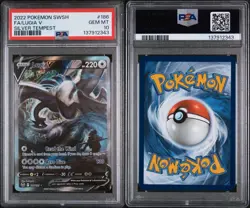 Pokemon Lugia V 186/195 Alt Art Silver Tempest Englisch PSA 10 Gem Mint - Image 1