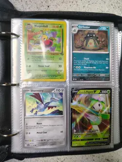 Pokemon Card Binder Filled With 100 Vintage To Modern Cards. See Description - Image 2