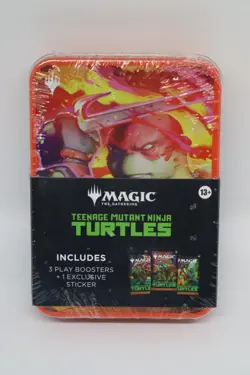 Magic: The Gathering Teenage Mutant Ninja Turtles Tin [TMNT Set] 3 Pack Booster - Image 4