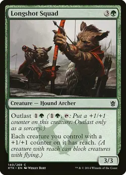 4 Longshot Squad 4x x4 - NM - Khans of Tarkir - SPARROW MAGIC - Image 1