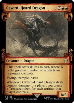 Cavern-Hoard Dragon (Showcase Scrolls) [LTC - 433] - Image 1