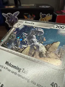 Steelix 093/132 Rare Mega Evolution Pokemon Cosmos Holo NM - Image 2