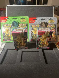 Pokemon TCG: Mega Evolution Ascended Heroes Booster Bundle Lot of 2, Plus Lot! - Image 1