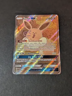 Eevee GX SM233 Full Art Holo Pokemon TCG Sun and Moon Black Star Promo Card NM - Image 1
