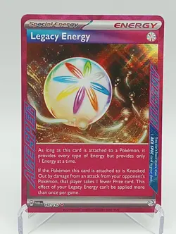 Legacy Energy 167/167 Twilight Masquerade ACE SPEC Rare Pokemon TCG - NM - Image 1