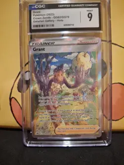 Grant Pokemon 2023 Crown Zenith - GG62/GG70 CGC MINT9 - Image 1