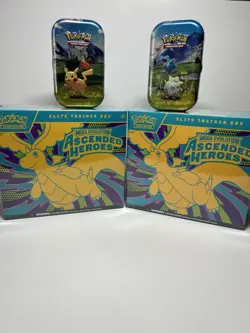 Pokemon Mega Evolution Ascended Heroes Elite Trainer Box & Mini Tin Bundle - Image 1