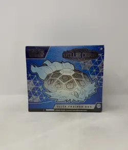 Pokemon TCG Scarlet & Violet Stellar Crown Factory Sealed Elite Trainer Box - Image 1