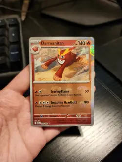Scarlet & Violet Black Bolt Darmanitan 14/86 Reverse Holo Master Ball Near Mint - Image 1