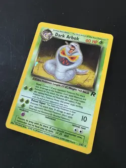 Dark Arbok Holo Rare 2/82 Team Rocket LP Wizards Of The Coast Pokemon TCG - Image 3