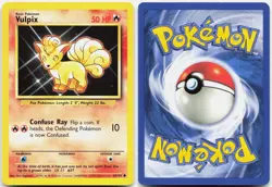 Pokemon VULPIX 68/102 Base Set Unlimited LP - Image 3