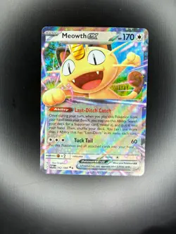 Meowth ex 062/088 Double Rare Perfect Order Pokemon Near Mint - Image 1