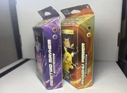 Pokemon TCG XY Evolutions Pikachu Power & Mewtwo Mayhem Theme Decks Art Set 820650801600 - Image 2