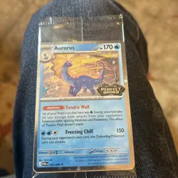 Aurorus 024/088 Cosmo Holo - Pokemon TCG: Perfect Order Stamped Promo Sealed - Image 1