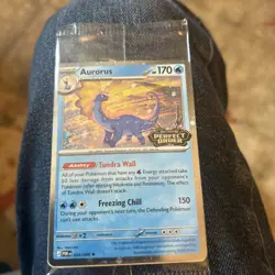 Aurorus 024/088 Cosmo Holo - Pokemon TCG: Perfect Order Stamped Promo Sealed - Image 2
