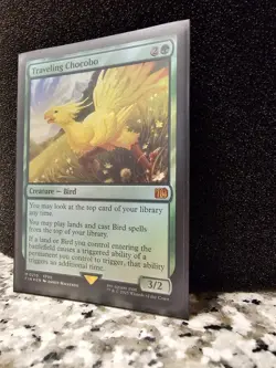 Final Fantasy MTG - Traveling Chocobo Mythic Foil (Near Mint) - Image 4