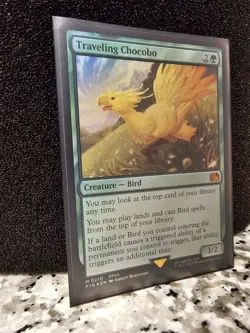 Final Fantasy MTG - Traveling Chocobo Mythic Foil (Near Mint) - Image 5
