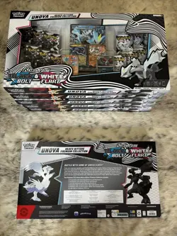 Pokemon TCG Black Bolt &White Flare Unova Heavy Hitters Premium Collection x6 ✅ - Image 1