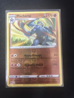 Pokemon TCG Machamp Champions Path 026/073 Reverse Holo Holo Rare - Image 1