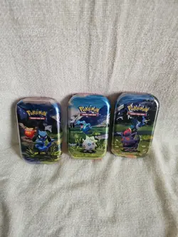 Pokemon TCG Ascended Heroes Tins Brand New 3 Sealed - Image 1