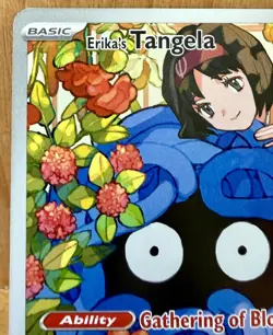Erika's Tangela 218/217 Me: Ascended Heroes Illustration Rare Holo Pokemon TCG - Image 2