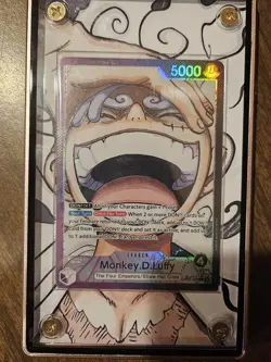 Monkey.D.Luffy #OP09-061 Alt Art Leader One Piece - Image 1