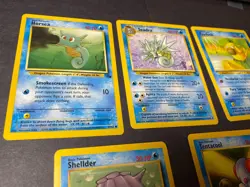 Pokemon Fossil Card Lot 7 cards-Uncommon Cards--Vintage 1999 Pokemon TCG - Image 2