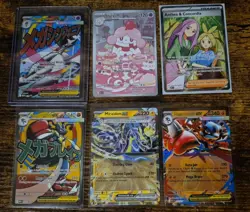 Pokemon Ascended Heroes 6 Card Lot Mega Attack Lucario-Gardevoir Slurpuff - Image 1