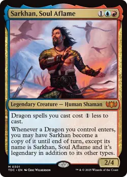 Sarkhan, Soul Aflame [Tarkir: Dragonstorm Commander] Magic MTG - Image 1