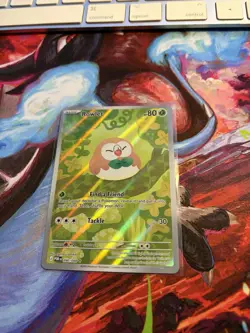 Rowlet 090/088 ⭐ Illustration Rare Pokemon Card – Mint Raw - Image 2