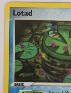 Pokemon Card - Lotad Crystal Guardians 55/100 Common Reverse Holo Stamped - Image 2