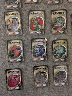Vtg 17x Yu-Gi-Oh! Top Sun Toei Anime 1994 TCG Japanese Trading Card Lot - Image 3
