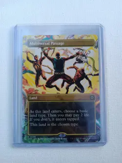 Multiverse Passage #206 (Regular) Borderless SPM Spider-Man MTG NM - Image 3
