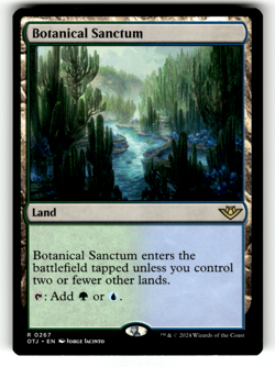 Botanical Sanctum 267 Normal R Outlaws of Thunder Junction LP - Image 1