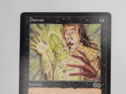Duress Urza’s Saga Vintage Sorcery LP MTG - Image 4