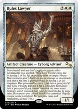 1 x Rules Lawyer - Unstable - Light Play - MTG - Image 1