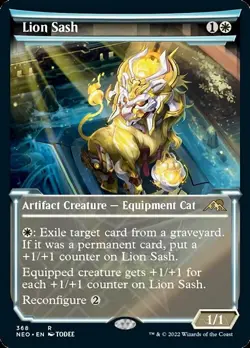 SHOWCASE LION SASH NM! *KAMIGAWA: NEON DYNASTY* - Image 1